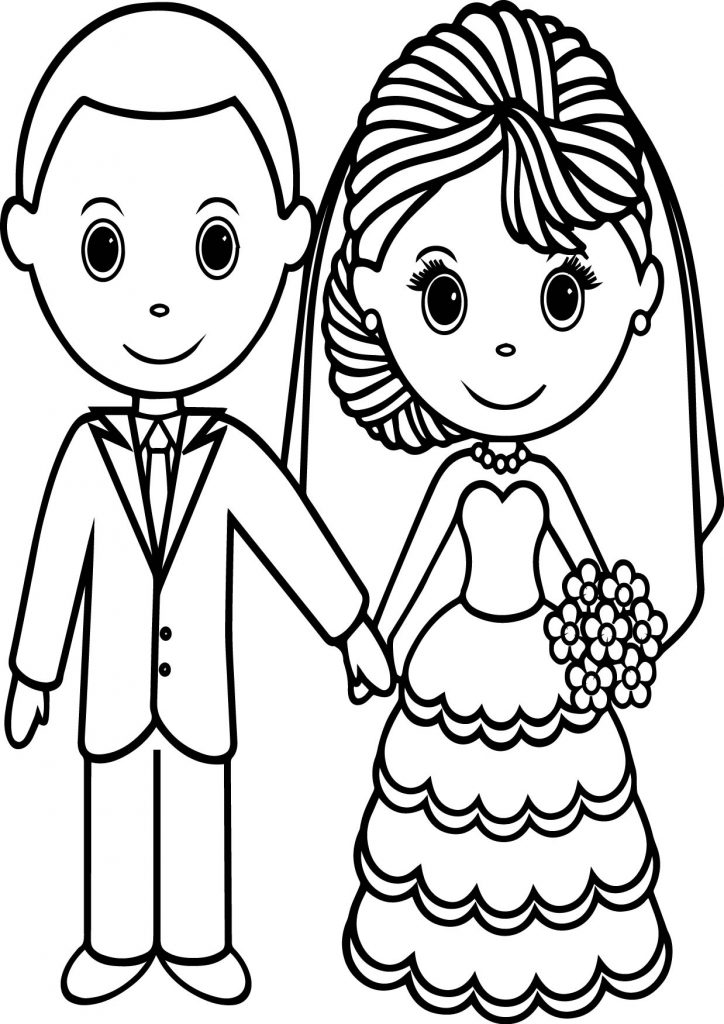 coloriage-mariage